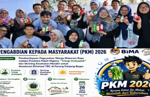 Dosen ISTA Tingkatkan Kesadaran Kesehatan dan Kebersihan di Parung Panjang Bogor