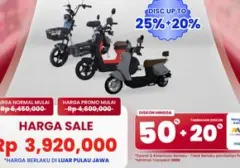 Transmart Gelar "Full Day Sale", Diskon Menggiurkan untuk Sepeda Listrik dan Produk Lain