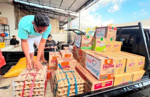 BNI Berikan Bantuan Kemanusiaan untuk Korban Gempa NTT