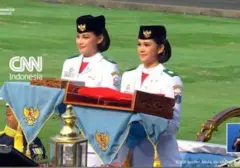 Prosesi Sakral Kirab Bendera Pusaka dan Teks Proklamasi Menuju Istana Merdeka