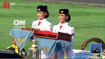 Prosesi Sakral Kirab Bendera Pusaka dan Teks Proklamasi Menuju Istana Merdeka