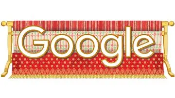 Google Doodle Rayakan HUT RI ke-81 dengan Keindahan Kain Tenun Nusantara