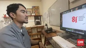 Fajar Novario, Seniman Sumbar di Balik Logo HUT ke-81 RI