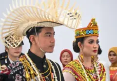 Wapres Gibran Tampil Anggun dengan Baju Adat Rote di HUT RI ke-79, Simbol Dukungan untuk NTT