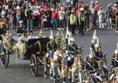 Kirab Bendera Pusaka Meriahkan HUT ke-81 RI di Jakarta