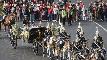 Kirab Bendera Pusaka Meriahkan HUT ke-81 RI di Jakarta