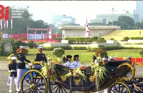 Tiga Paskibraka Pengibar Sang Saka Merah Putih HUT RI ke-81: Harya, Aryo, dan Fachri