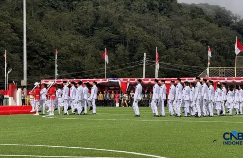 Freeport Indonesia Rayakan HUT Ke-81 RI di Ketinggian 2.000 Mdpl