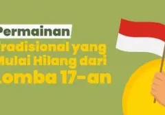 Permainan Tradisional Terancam Punah di Lomba 17-an