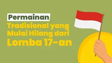 Permainan Tradisional Terancam Punah di Lomba 17-an