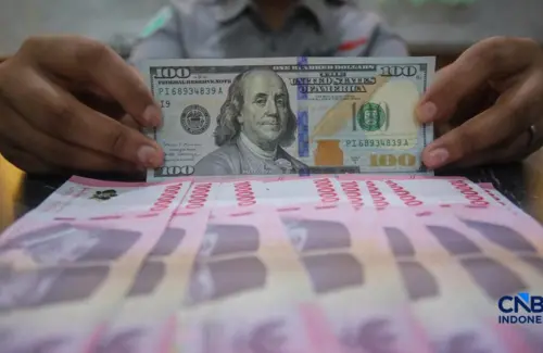 Rupiah di Peringkat Lima Mata Uang Terlemah Dunia Terhadap Dolar AS