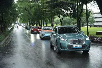 Komunitas Mobil Listrik Gelar Parade Sambut HUT ke-81 RI