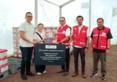 TBS Foundation dan PMI Distribusikan Bantuan Sanitasi untuk Korban Gempa Flores