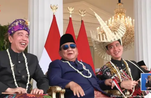 Pertemuan Akrab Prabowo, Jokowi, dan Gibran di Istana, Menko Polhukam Sebut 'Bestie'