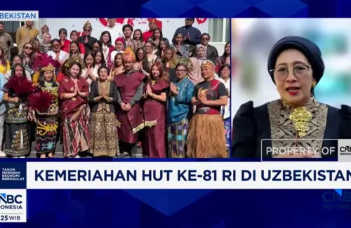 KBRI Tashkent Gelar Acara Meriahkan Peringatan HUT RI ke-77