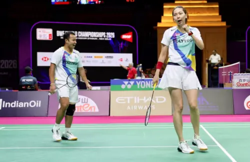 Rehan/Gloria Lolos ke Babak Berikutnya Kejuaraan Dunia BWF 2026 Meski Tanpa Latihan Lapangan