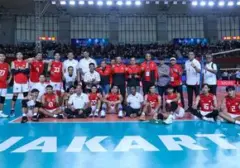 Uji Coba Lawan Kamboja, Timnas Voli Indonesia Bidik Perunggu Asian Games 2026