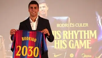 Rodri Resmi Berseragam Barcelona, Akhiri Spekulasi Transfer