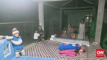 Ratusan Warga Kampung Golo Mengungsi di Makam, Butuh Uluran Tangan Pasca Gempa NTT