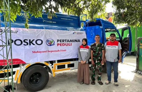 Pertamina Kirim Bantuan Energi dan Logistik Pascagempa Flores ke Manggarai