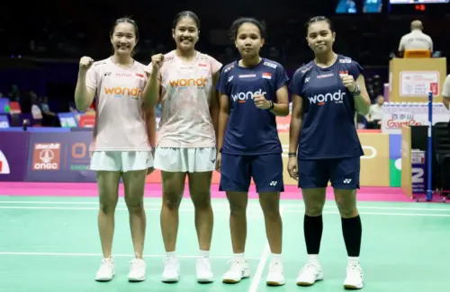 Rachel/Febi Laju ke Babak 16 Besar Kejuaraan Dunia BWF 2026 Usai Kalahkan Rekan Senegara