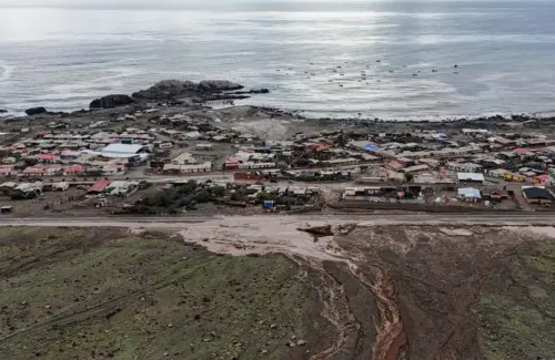 Longsor Terjang Paposo, Chile Akibat Hujan Deras
