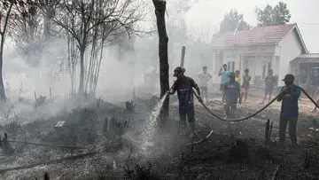 Jutaan Hektare Lahan Terbakar, Kalimantan Diselimuti Asap Pekat Akibat Karhutla