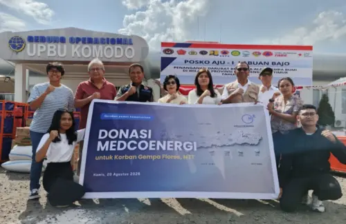 MedcoEnergi Kirim Bantuan Logistik untuk Korban Gempa NTT