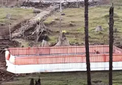 Kemunculan Makam Keramat Akibat Surutnya Air Waduk Jatiluhur