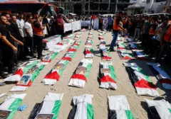 50 Jenazah Ditemukan di Gaza Setelah 3 Tahun Tertimbun Reruntuhan