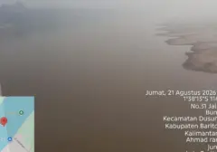 Sungai Barito Tetap Aman untuk Pelayaran Kapal Meski Musim Kemarau