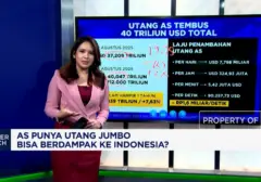 Utang AS Membengkak, Potensi Guncangan Ekonomi Indonesia Terungkap
