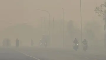 Kabut Asap Pekat, Sekolah di Banjarbaru Beralih ke Pembelajaran Jarak Jauh