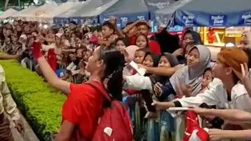 Jazlyn Kayla Sapa Hangat Penggemar Usai Garuda Pertiwi Raih Tiket Final Srikandi Merdeka Cup 2026