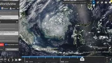 Kalimantan Diselimuti Kabut Asap: Ribuan Titik Panas Terdeteksi dari Antariksa