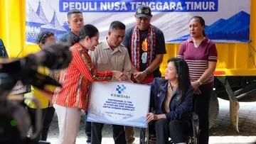 15 Ton Logistik dan 20 Unit Starlink Disalurkan untuk Korban Gempa NTT