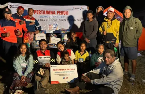 Pertamina Patra Niaga Berikan Bantuan Logistik untuk 534 Korban Gempa Palue
