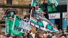32 Orang Ditangkap Pasca Perayaan Gelar Juara Celtic