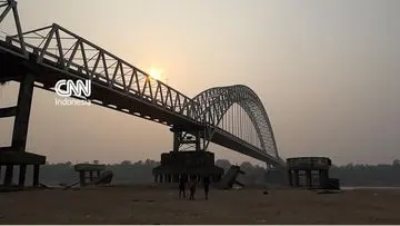 Kemarau Ekstrem Keringkan Aliran Sungai Barito, Warga Kalteng Terancam Kelangkaan Air