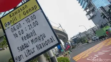 Jakarta Gelar Hari Bebas Ganjil Genap, Catat Tanggal Pentingnya