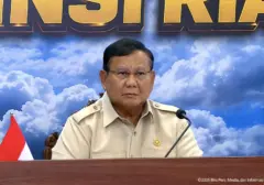 Penanganan Karhutla di Riau Berhasil, Prabowo Apresiasi Penurunan Luas Lahan Terbakar