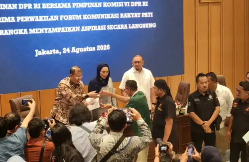 Perwakilan Warga Pati Desak DPR Segera Sahkan RUU Perampasan Aset dan Hilirisasi Pertanian