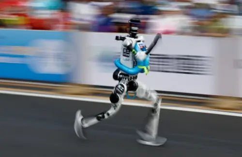 Robot Humanoid Tiangong Ultra Pecahkan Rekor Dunia Lari 100 Meter
