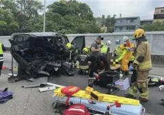 Mobil Listrik Tesla Mati di Tol Picu Tabrakan Beruntun, Dua Tewas