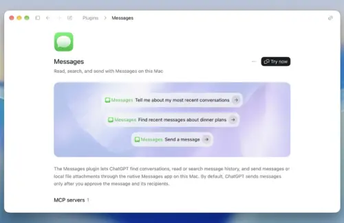 ChatGPT Kini Terintegrasi dengan iMessage di macOS, Permudah Kelola Percakapan