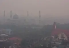 Kabut Asap Pekanbaru Memburuk, BMKG Nyatakan Kualitas Udara Berbahaya