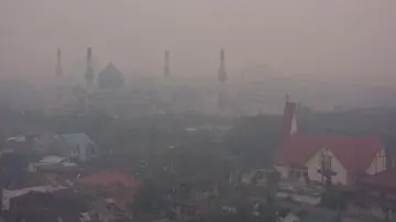 Kabut Asap Pekanbaru Memburuk, BMKG Nyatakan Kualitas Udara Berbahaya