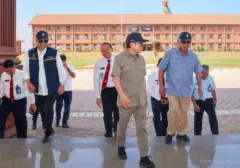Suharso Monoarfa Tinjau Langsung Ibu Kota Nusantara, Ungkapkan Kekagumannya