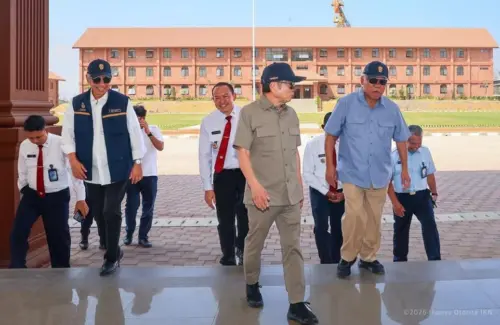 Suharso Monoarfa Tinjau Langsung Ibu Kota Nusantara, Ungkapkan Kekagumannya