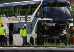 Bus Siswa SMA Kecelakaan di Tol, Puluhan Penumpang Terluka